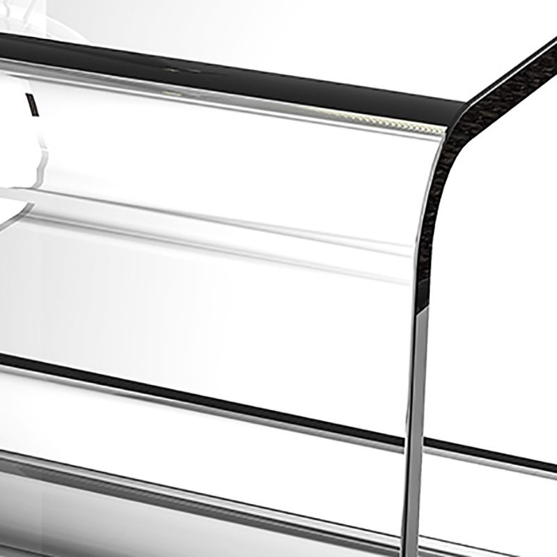 11" Wide Glam Side Table Acrylic Accent Side Table for Bedroom