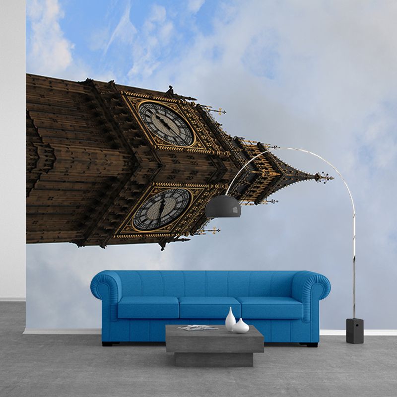 Contemporary Style Building Scene Mural Decal Home Decor, Made to Measure