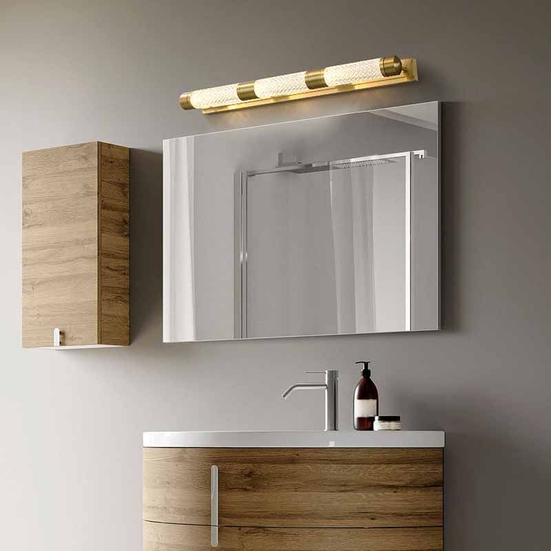 Modern Unique Shape Wall Mounted Light Metal Wall Sconce for Bathroom