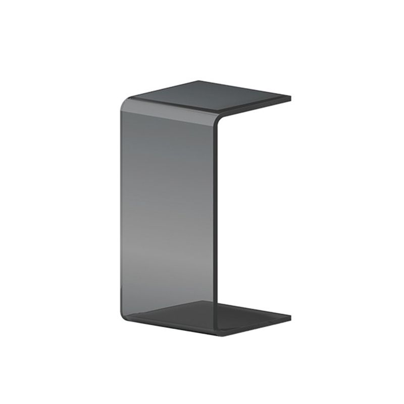 Contemporary Acrylic Side Table Square Sofa Side Accent Table