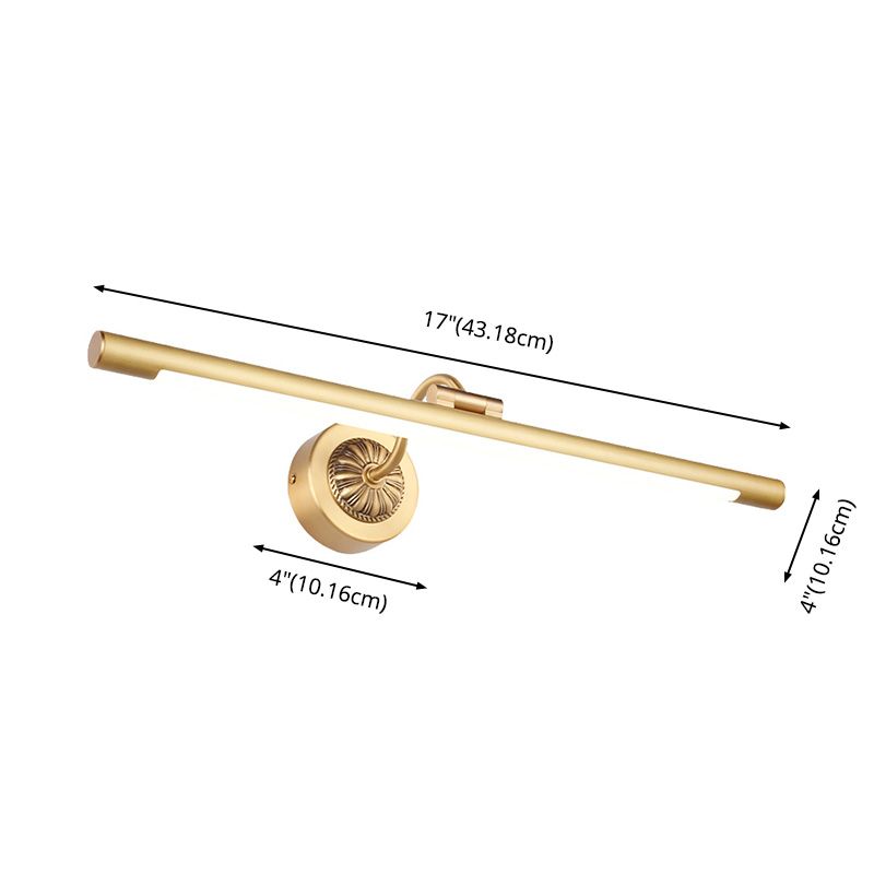 Linear Vanity Wall Lights Vintage Simplicity Acrylic Wall Sconce for Bathroom