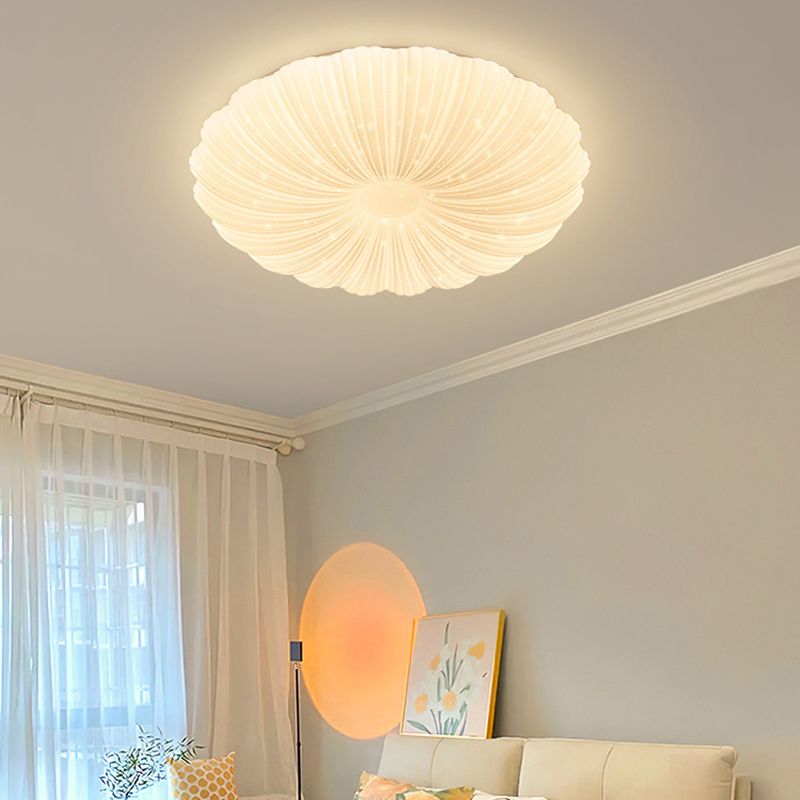 1 - Light LED Flush Mount Iron and Acrylic Kids Style Ceiling Flush