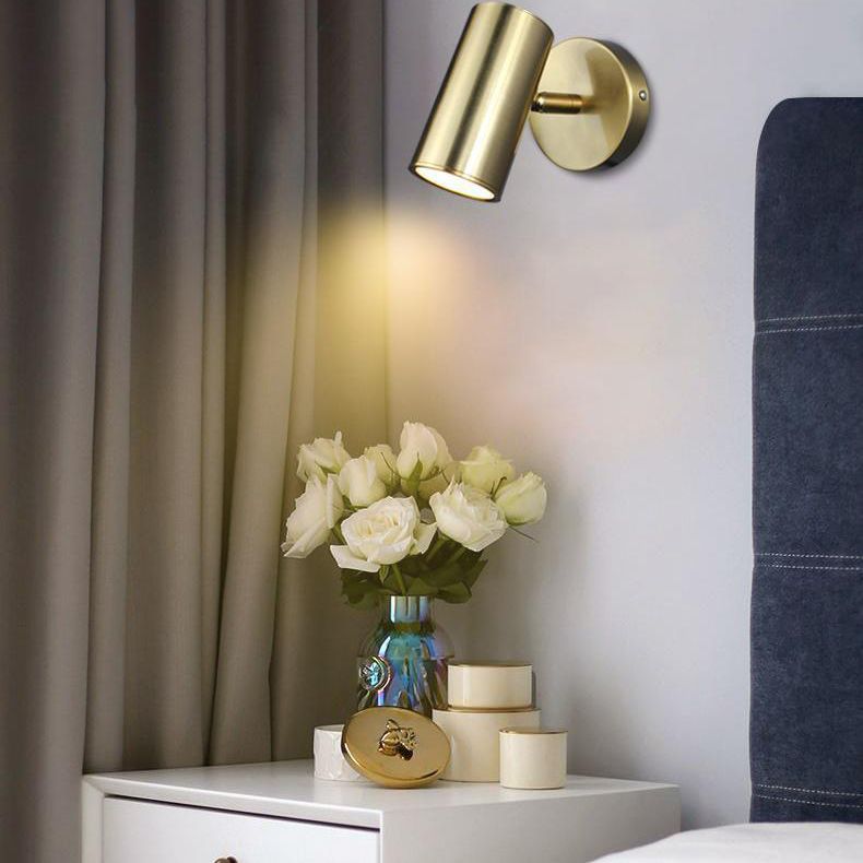 Halbzylinder 1-Licht-Lesen Wandleuchte moderne Metallwandmontageleuchte Metallmontage