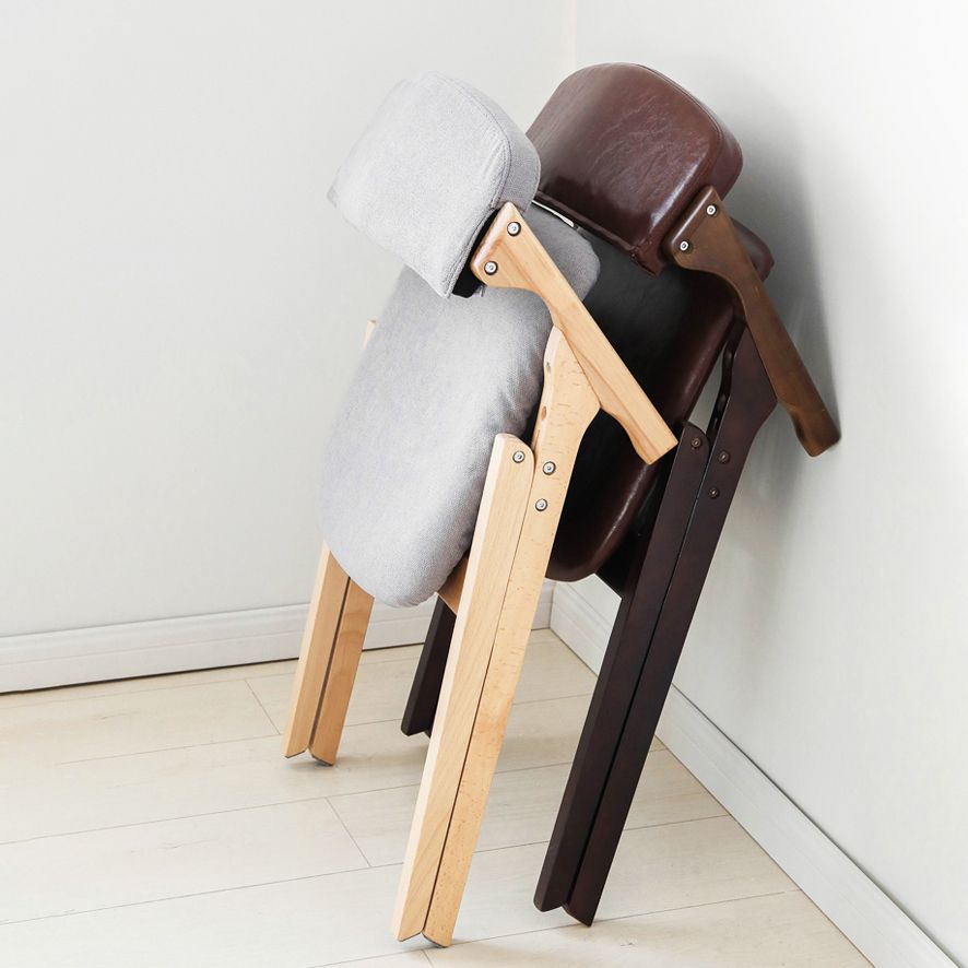 Chaises de salle à manger en bois contemporaines, fauteuil latéral à dossier ouvert, pour usage domestique