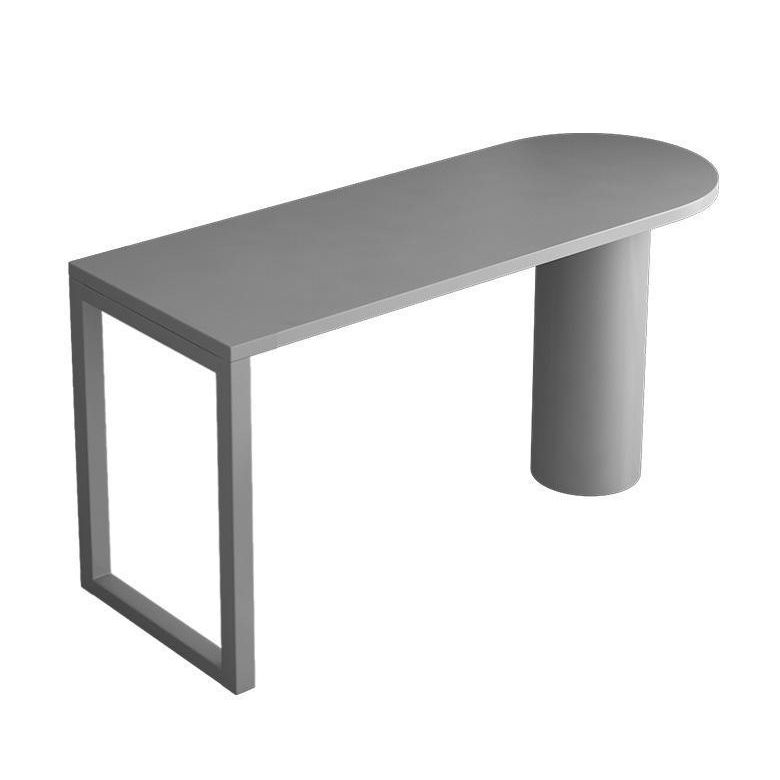 Industrial Double Pedestal Bar Table Free From Wood Bar Table for Living Room