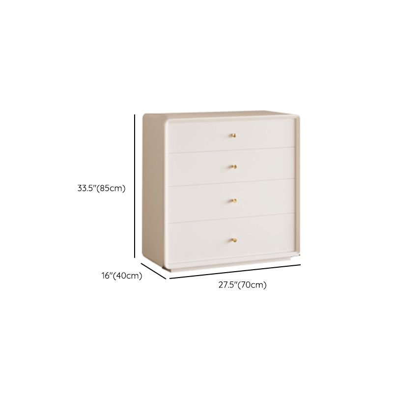Classic Glam Storage Chest Dresser Wooden Dresser for Bedroom