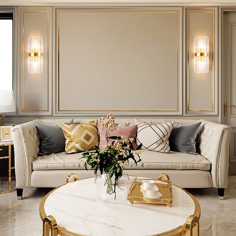 Black/Gold Crystal Wall Lamp Postmodern Wall Mounted Lighting for Bedroom Living Room