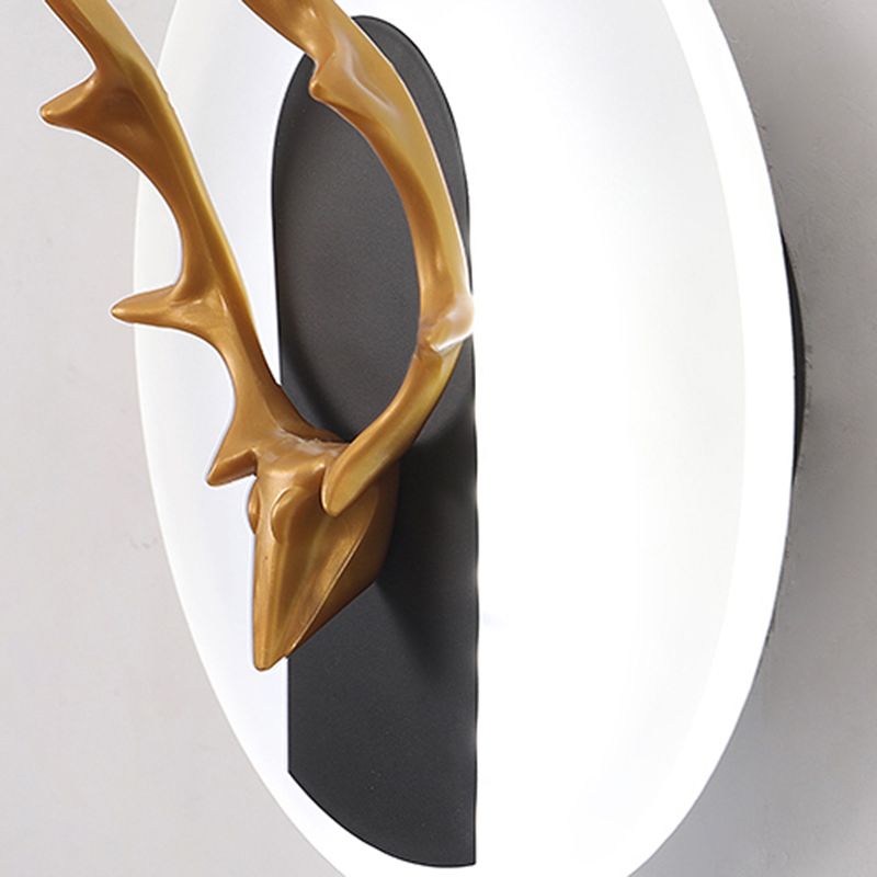 1 Light Unique Shape Wall Mounted Light Modern Sconce Light Fixture