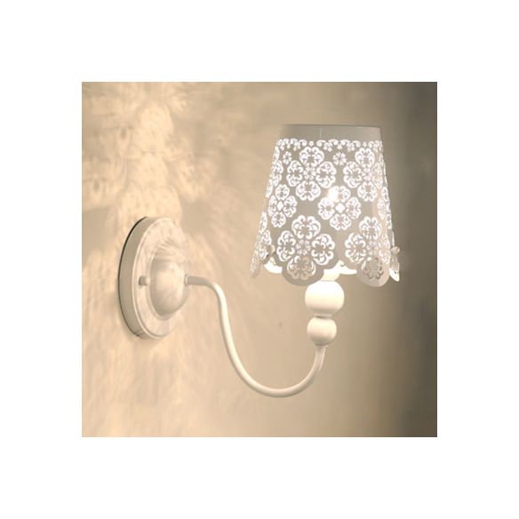 Macaron snoep gekleurde muur sconce geëtst Empire Shade 1 licht ijzeren sconce licht voor babykamer