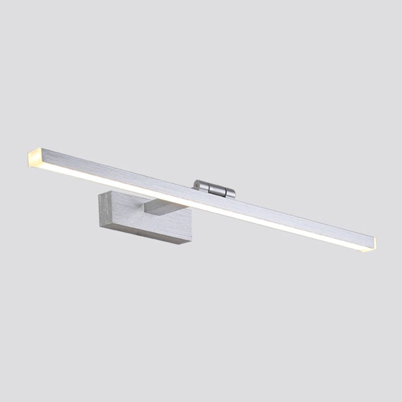 Postmodern Style Linear Vanity Sconce Light Bathroom Aluminum LED Wall Lighting