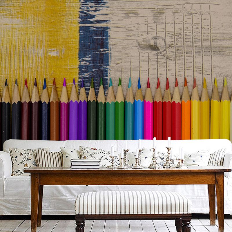 Painting Pencil Environment Friendly Personal Hobby Mural Drawing Wallpaper Wall Covering