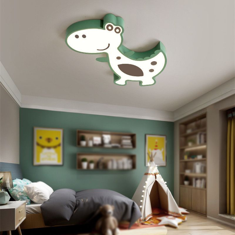 Modern Ceiling Light Children LED Ceiling Mount Light with Acrylic Shade for Kid's Room