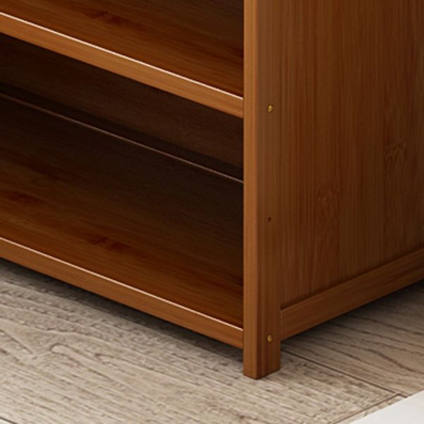 Brown Color Modern Style Bookshelf Engineer Wood Bookcase for Home