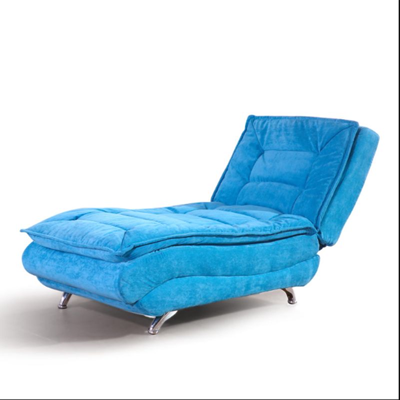 Basic Four Leg Armless Chair with Adjustable Sewn Pillow Back