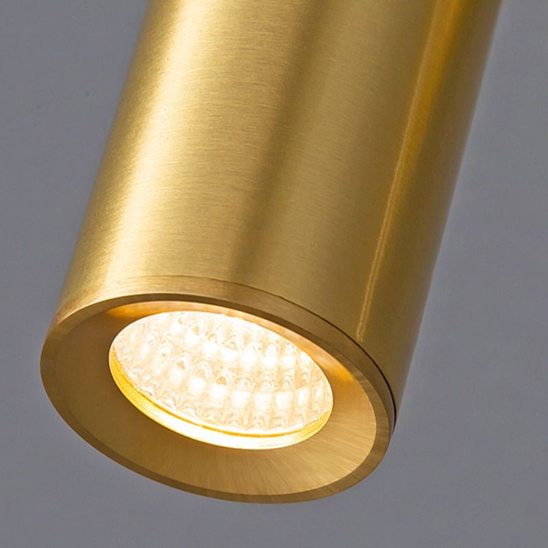 Copper Wall Lamp Modern Style Wall Mount Lamp with Metal Shade for Bedroom