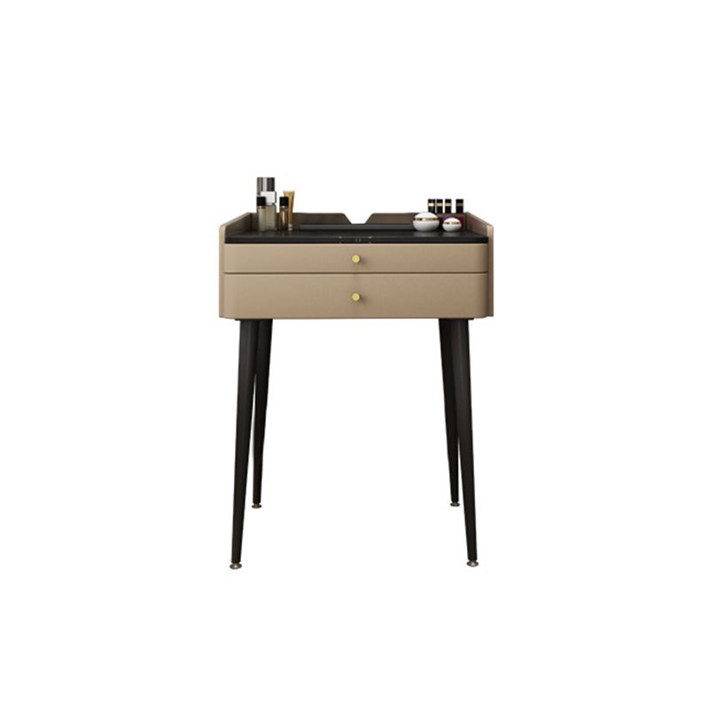 Two Piece Modern Vanity Set Stone Top 23.62" Wide Dressing Table