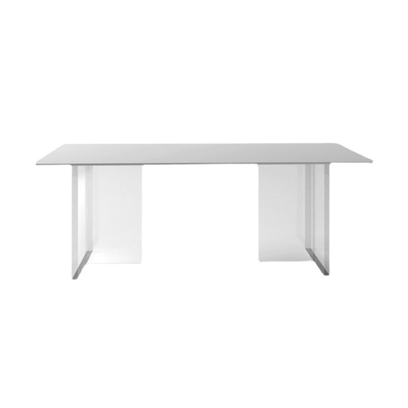 Contemporary Style Rectangle Table Set 1/4/7 Pieces Dining Set for Kitchen