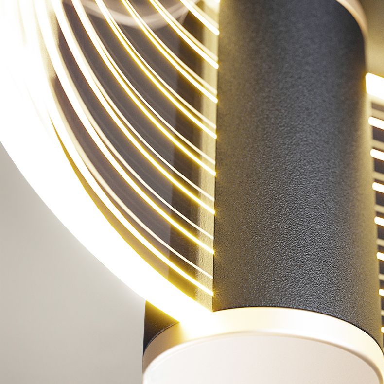 Luces de lámpara de araña de isla de estilo moderno luces colgantes de aluminio LED para comedor