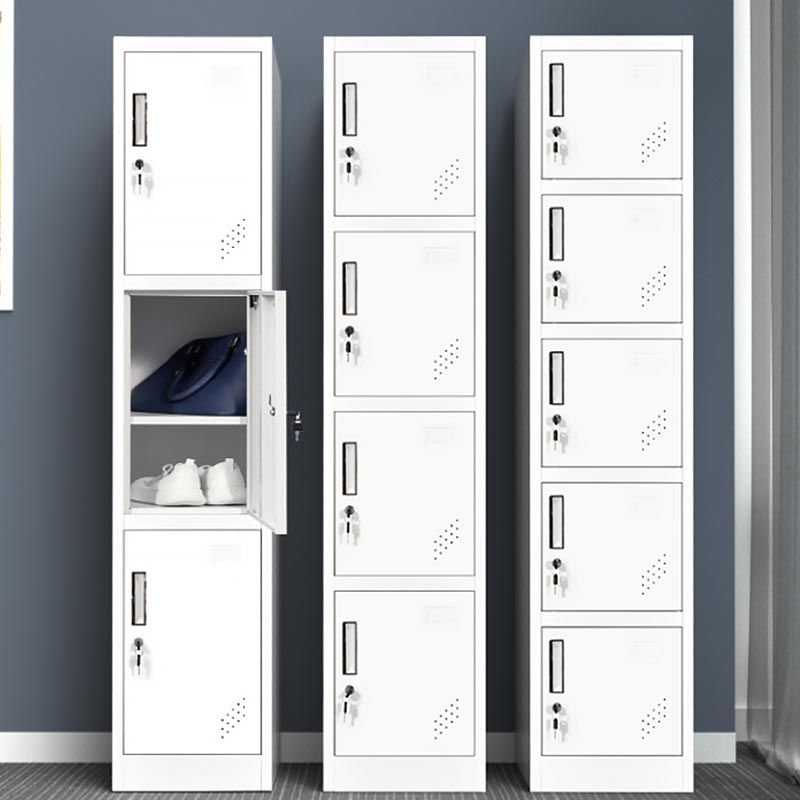 Contemporary Hinged Wardrobe Cabinet Metal Wardrobe Armoire for Home