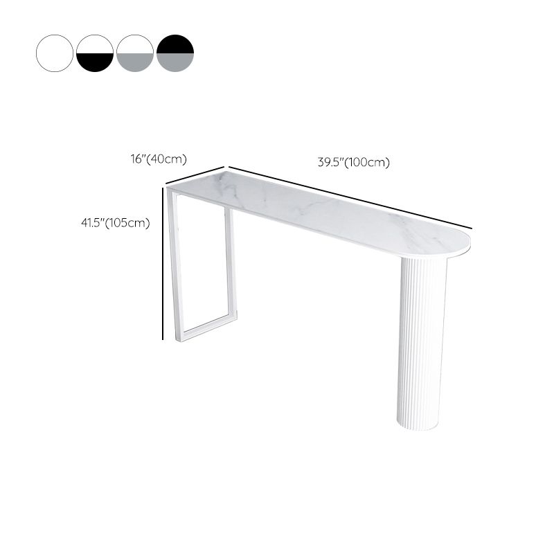 Industrial Bar Table Set 1/5 Pieces Stone Pub Dining Set for Indoor