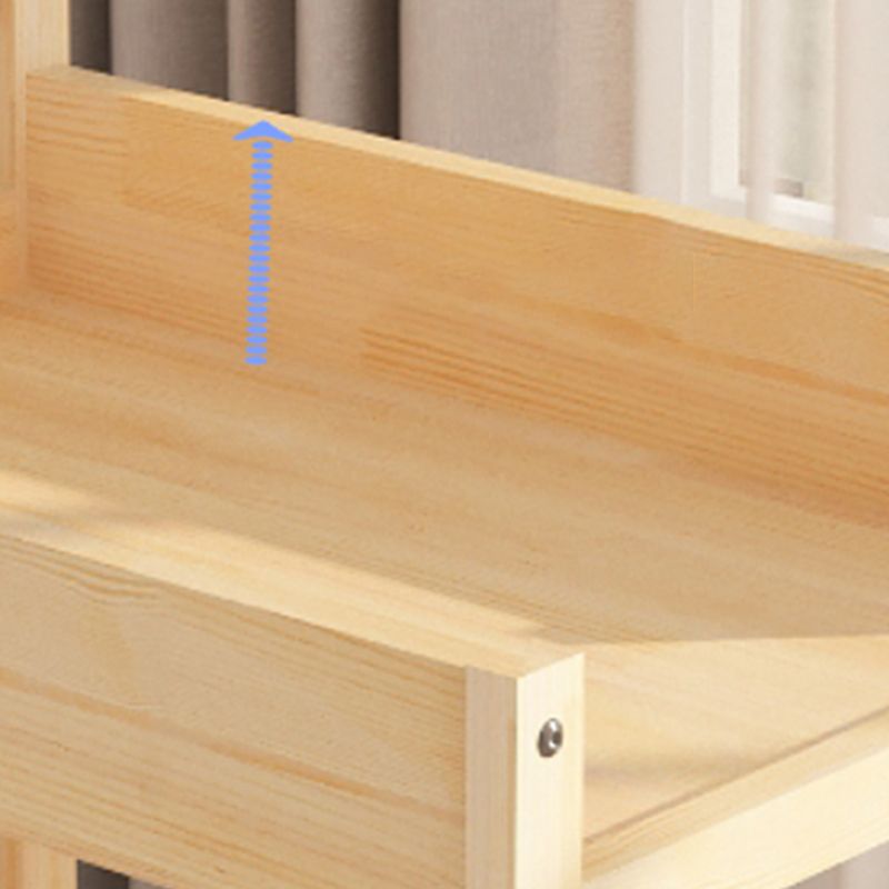 Pine Wooden Changing Table Modern Baby Changing Table with Storage