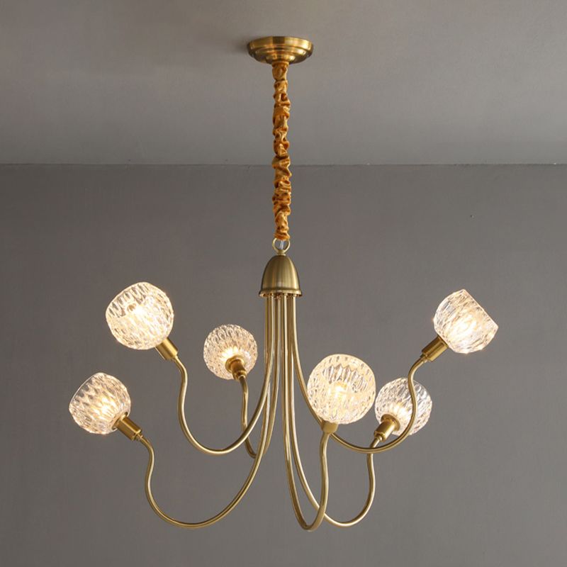 Contemporary Chandelier Simplicity Hanging Lighting Fixture for Sitting Room