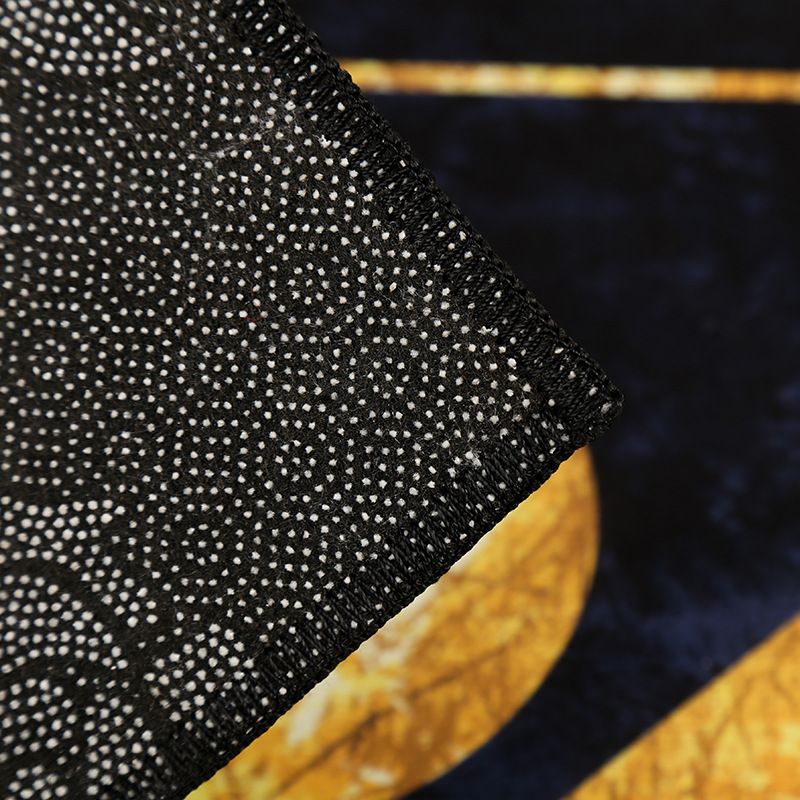 Minimalistische woonkamer Tapijt tapijt multi-kleuren geometrisch patroon binnen tapijt synthetisch niet-slip achtersteuning stain-resistent tapijt