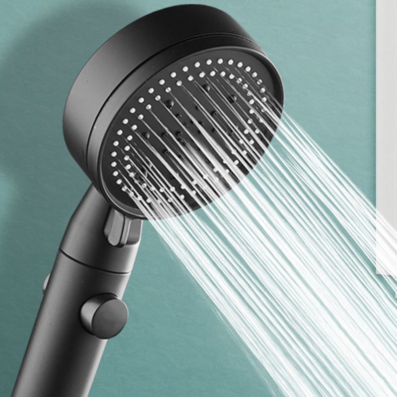 Plastic Handheld Shower Head Wall-mounted Shower Head with Adjustable Spray Pattern