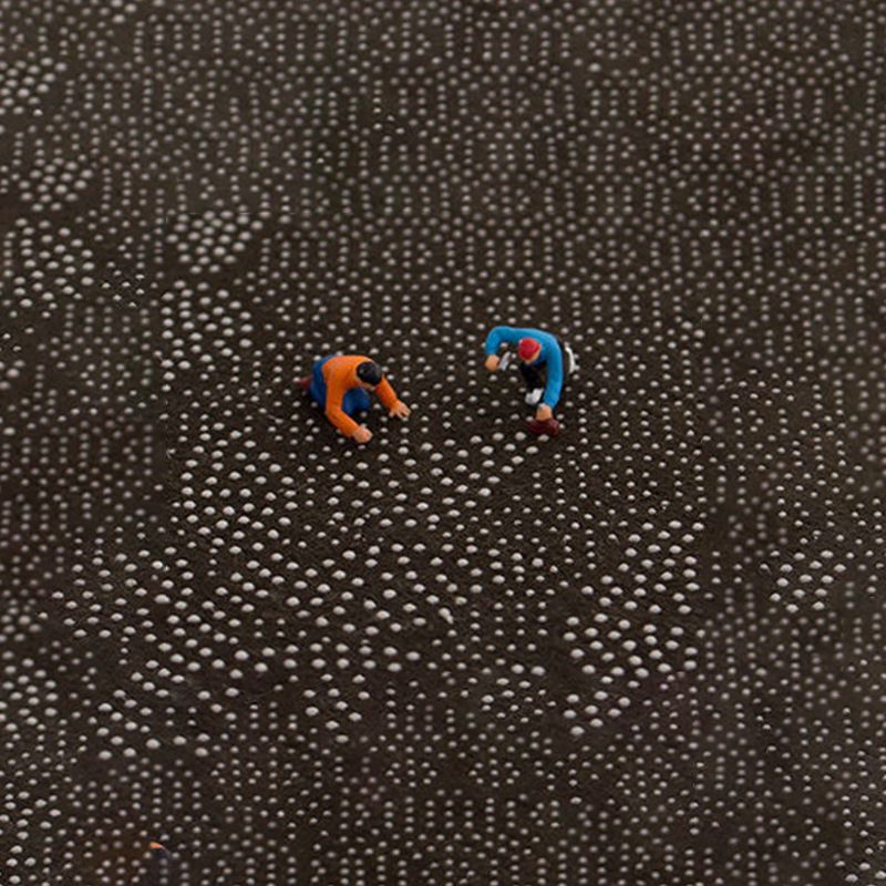 Modern Geometric Circle Rug Area Rug Anti-Slip Backing Carpet for Bedroom