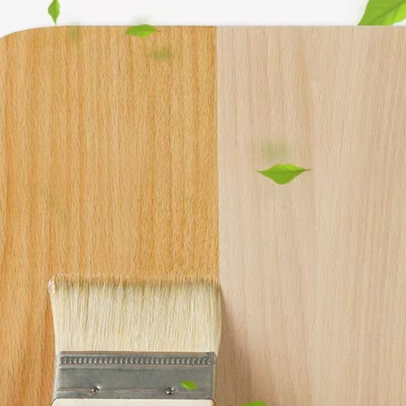 Drop-Leaf Dining Table Rubberwood Solid Wood Dining Table with 4 Legs