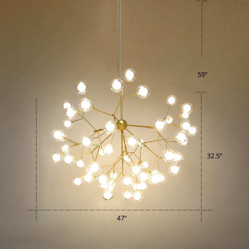 Doppio lampadario in stile Postmodern in stile Postmodern in stile Postmodern per il ristorante