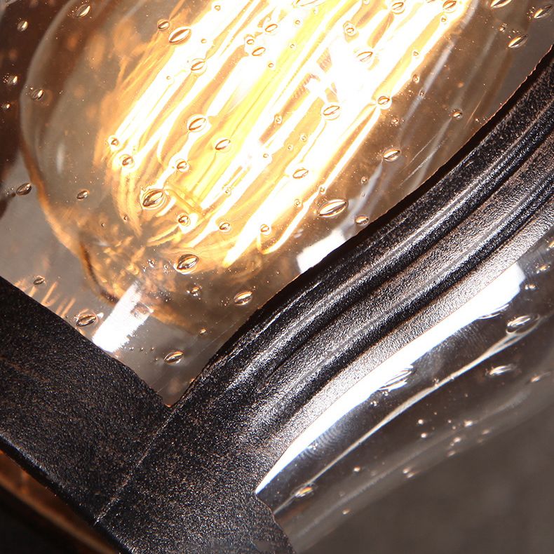 Wandleuchte Leuchte Industriestil Glass Schattierte Wandmontageleuchte