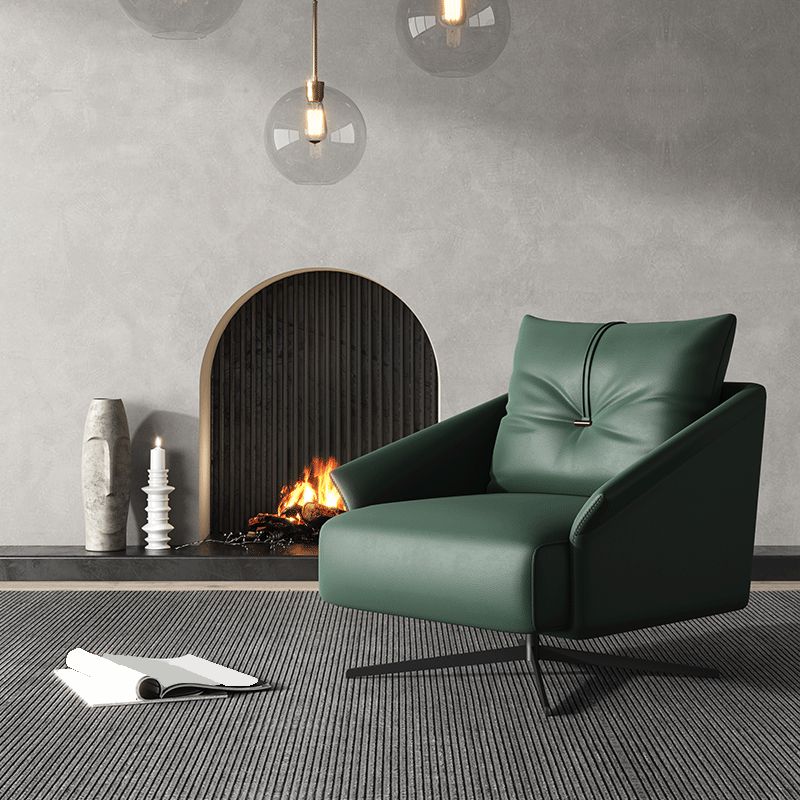 Flared Arm Chair 33.85" L x 29.92"W Swivel Chair for Living Room