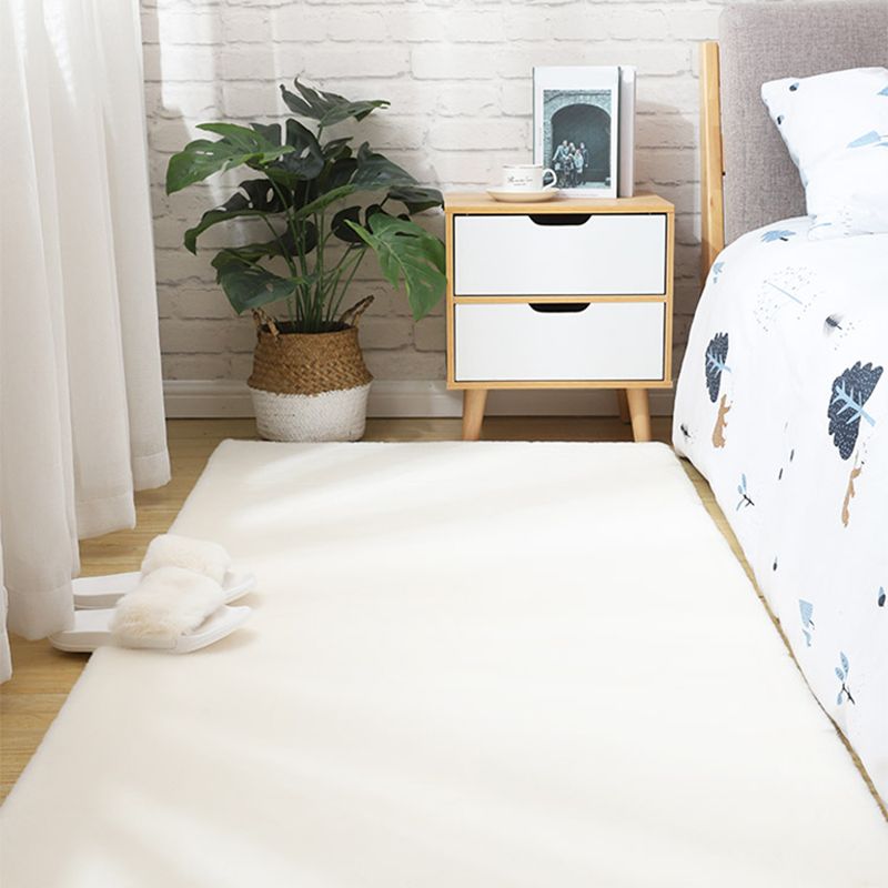 Tapis uni décontracté, multicolore, moderne, en polypropylène, antidérapant, lavable, adapté aux animaux de compagnie, pour chambre