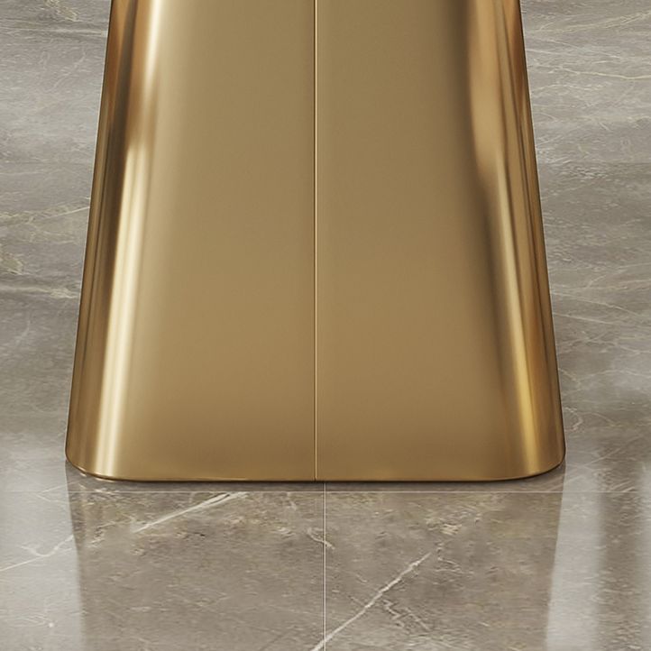 Style contemporain 1/3/4/7 Pièces Ensemble de restauration Rectangulaire Ensemble de table à manger en pierre fritté