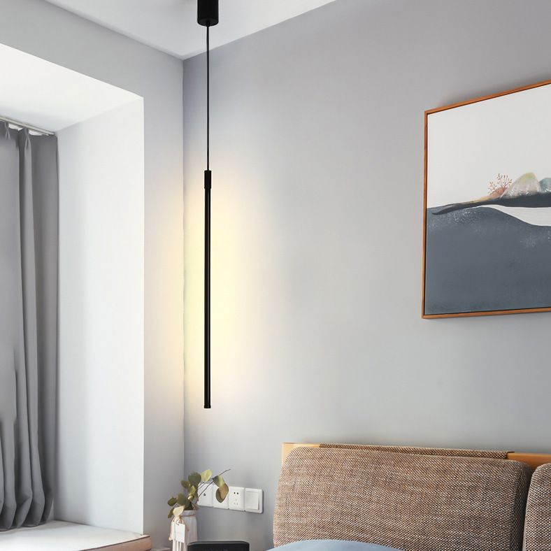 Black Linear a sospensione Light Light MODERNY MODERN MODERN METTAGLIO Apparecchio di illuminazione sospesa