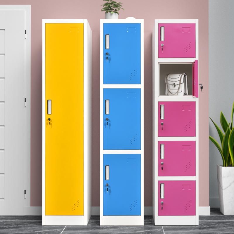 Contemporary Hinged Wardrobe Cabinet Metal Wardrobe Armoire for Home