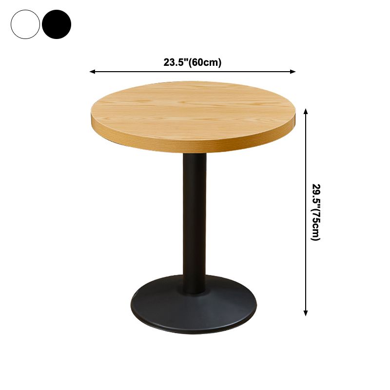Industrial Dining Room Table Home Kitchen Dinner Furniture with Metal Base