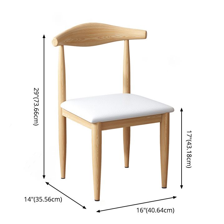 Standard Wooden Dining Room Set with Light Brown Wood Legs for Dining Furniture