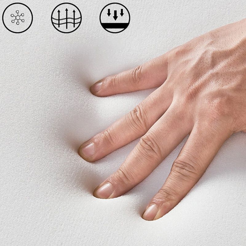 Contemporary Style Rectangular Ottoman Leather Foot Stool with Legs