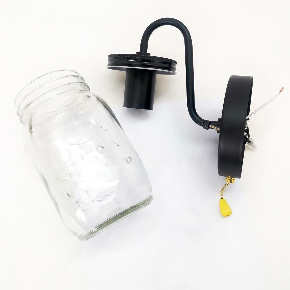 Industrial Wall Light Fixture Glass Shade Light Sconce Lighting Fixture Fixture