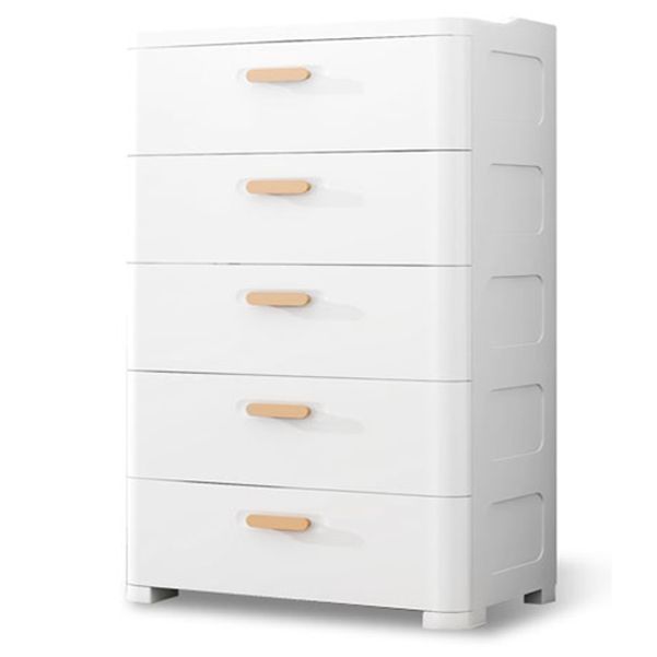 Contemporary Lingerie Chest  Plastic Chest with Drawers for Bedroom