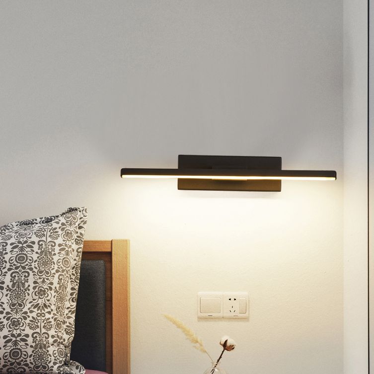 Moderna Nordic Style Lineal Wall Donce Aluminium 1 Light Sponces for Study Bedroom