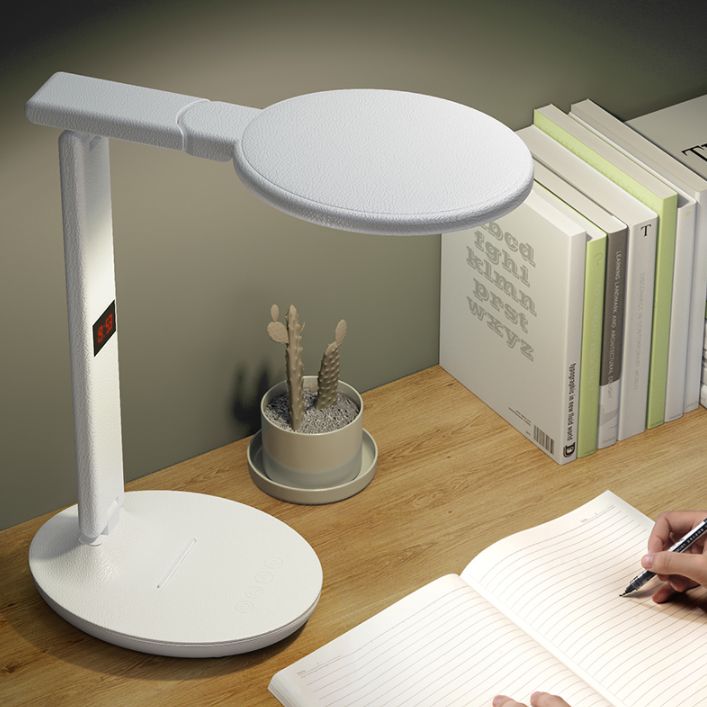 Light da tavolo da tavolo moderno con porto di plastica in porta USB Luce da tavolo