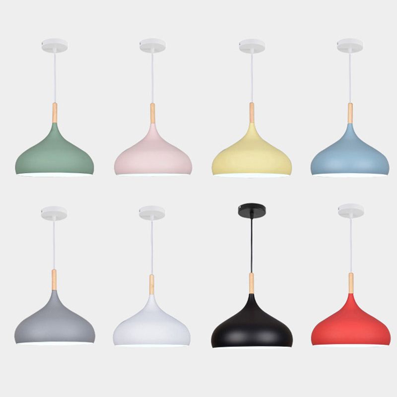 Metal Bowl Pendant Ceiling Light Simplicity Pendant Light Fixture for Dinning Room