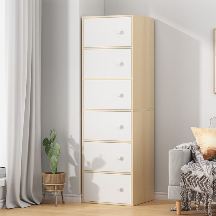 Knobs Handle Storage Cabinet Wood Standard Cabinet with Drawer