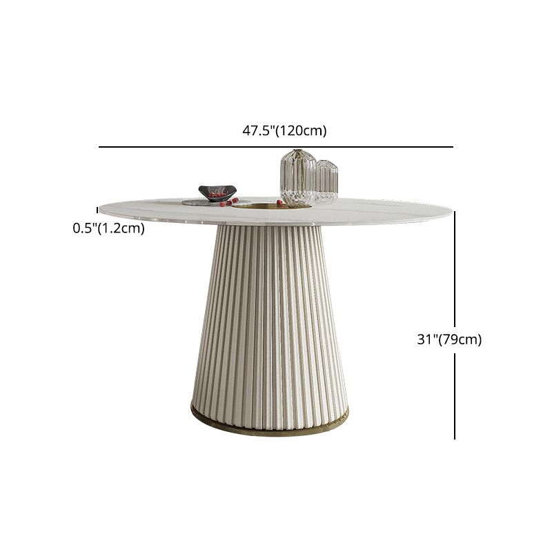 Glam 1/2/3/4/7 Pieces Dining Set Sintered Stone Dining Table Set for Dining Areas