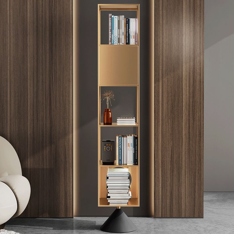 Modern Standard Book Shelf Metal Open Shelf Bookcase with Shelves for Home Office