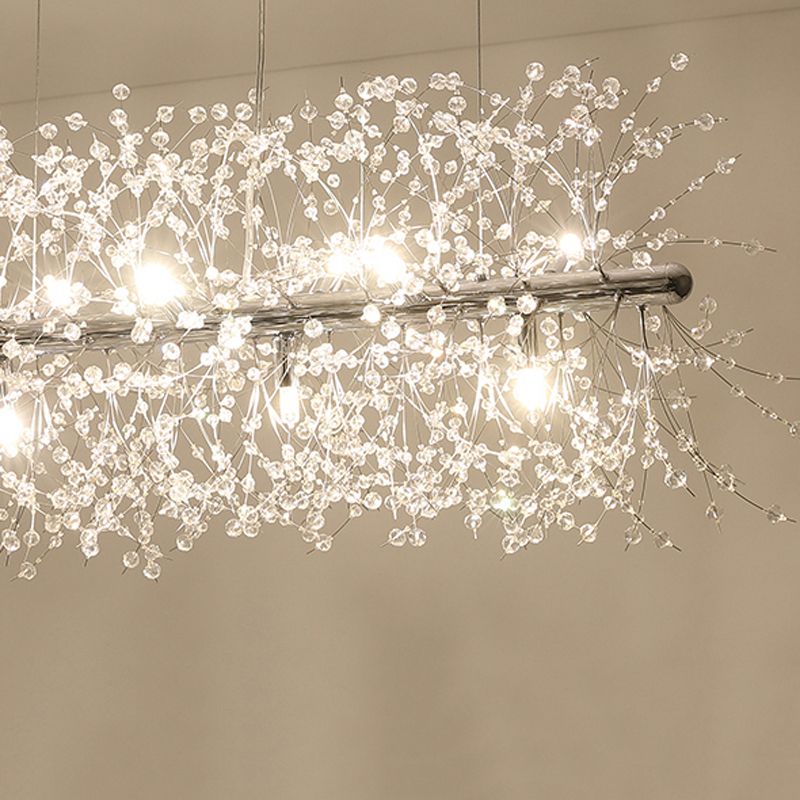 Modern Firefly Island Pendant Lighting Metal Multiple-Light Island Pendant