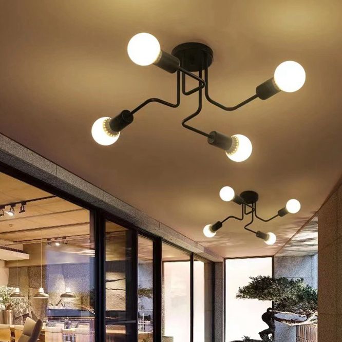 Flush Mount Ceiling Fixture Modern Flush Ceiling Lights for Dining Room